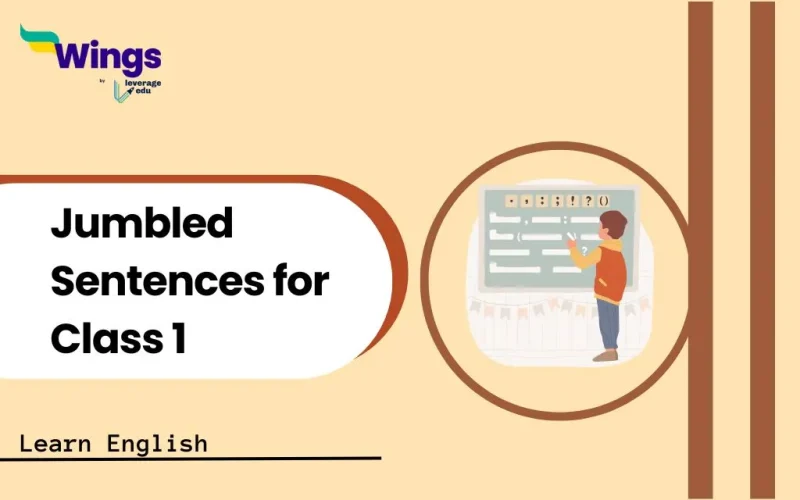 Jumbled Sentences for Class 1