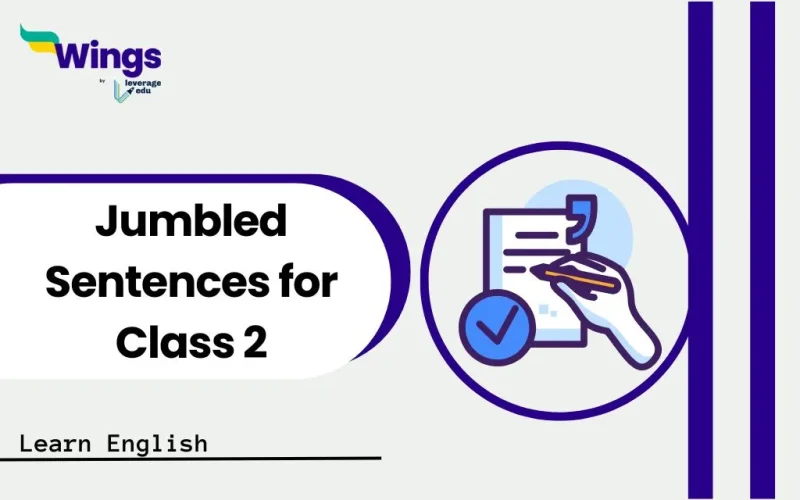 jumbled sentences for Class 2