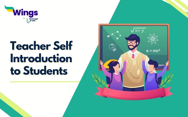Teacher Self Introduction to Students and Samples | Leverage Edu Explore