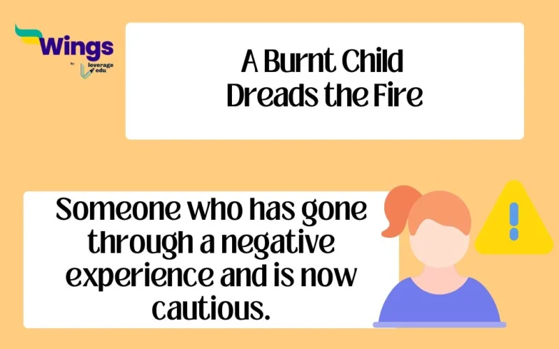 A Burnt Child Dreads the Fire