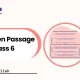 Unseen Passage for Class 6