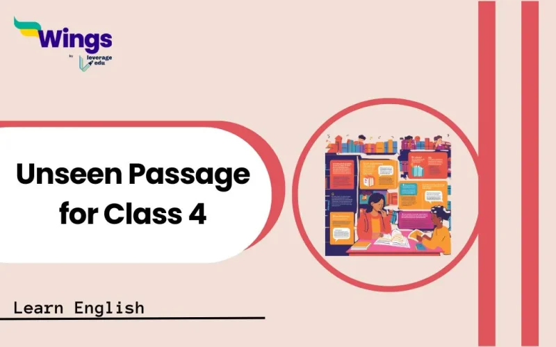 Unseen Passage for Class 4