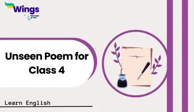Unseen Poem for Class 4