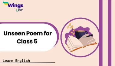 Unseen Poem for Class 5