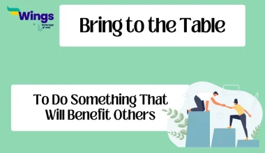 Bring-to-the-Table-Idiom
