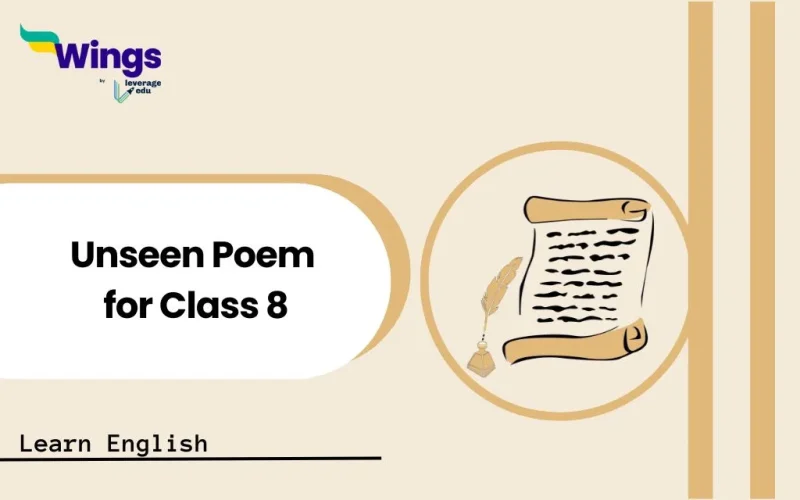 Unseen poem for class 8