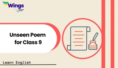 Unseen Poem for Class 9