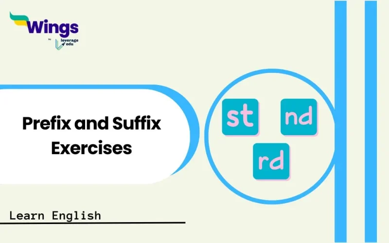 Prefix and Suffix Exercises