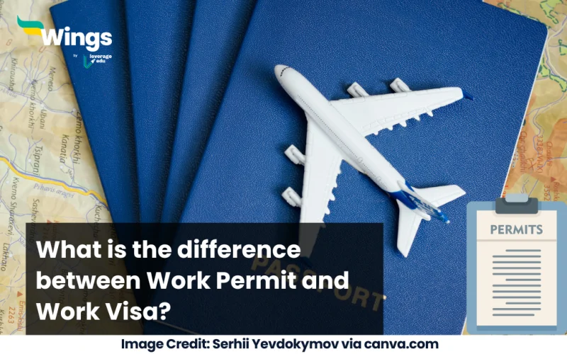 what is the difference between work permit and work visa