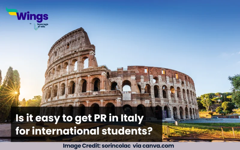 Is it easy to get PR in Italy for international students