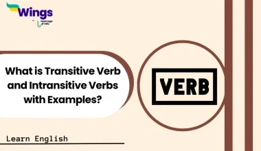 What is Transitive Verb and Intransitive Verbs with Examples
