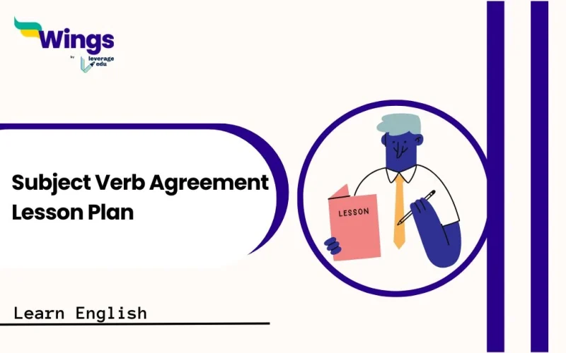 Subject Verb Agreement Lesson Plan
