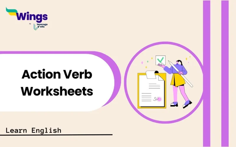 Action Verb Worksheets