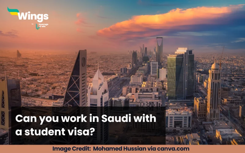Can you work in Saudi with a student visa