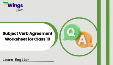 Subject Verb Agreement Worksheet for Class 10