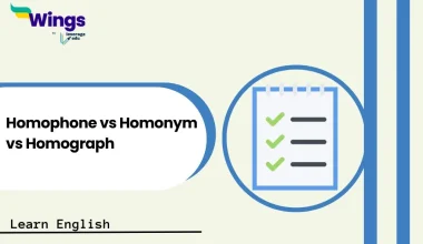Homophone vs Homonym vs Homograph
