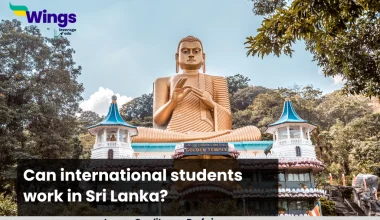 Can international students work in Sri Lanka
