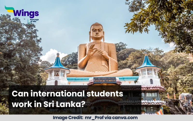 Can international students work in Sri Lanka