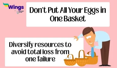 Don't Put All Your Eggs in One Basket