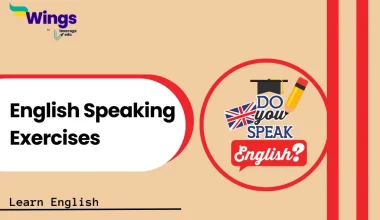 English Speaking Exercises