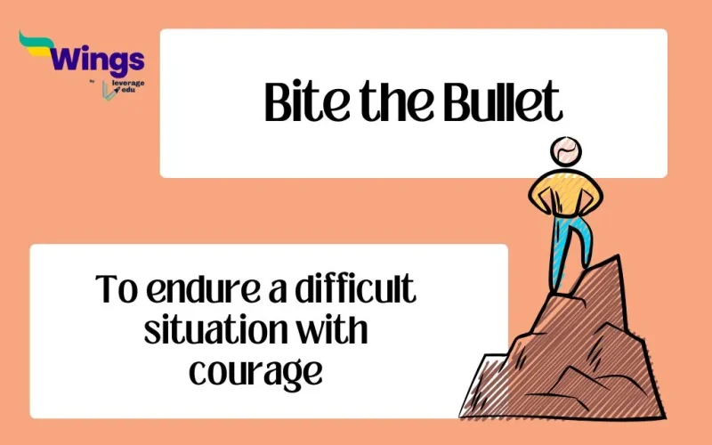 Bite the bullet meaning