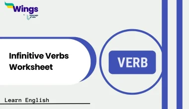 Infinitive Verbs Worksheet