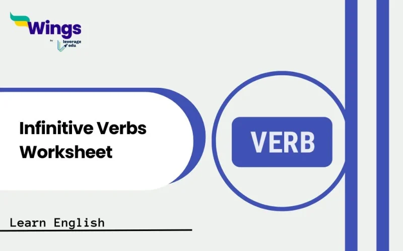 Infinitive Verbs Worksheet