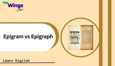 Epigram vs Epigraph
