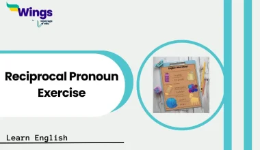 Reciprocal Pronoun Exercise