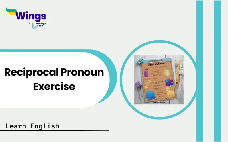 Reciprocal Pronoun Exercise
