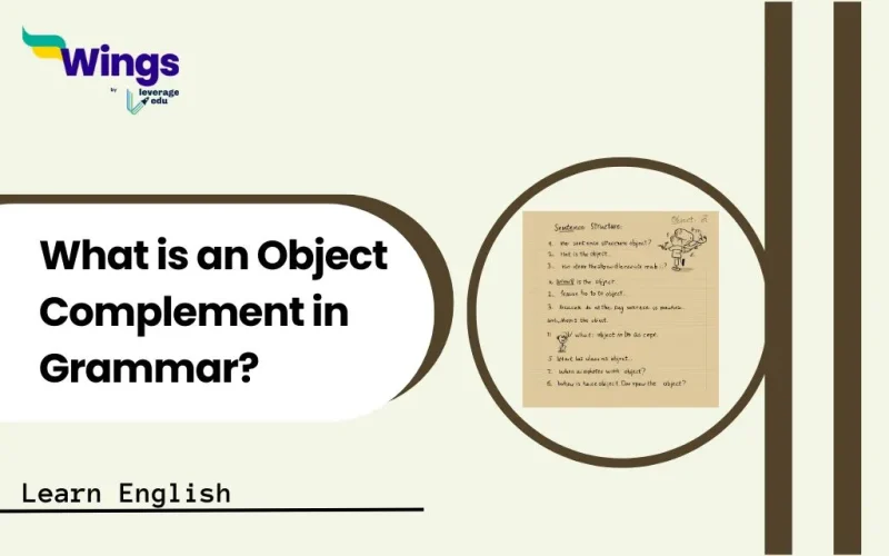 What is an Object Complement