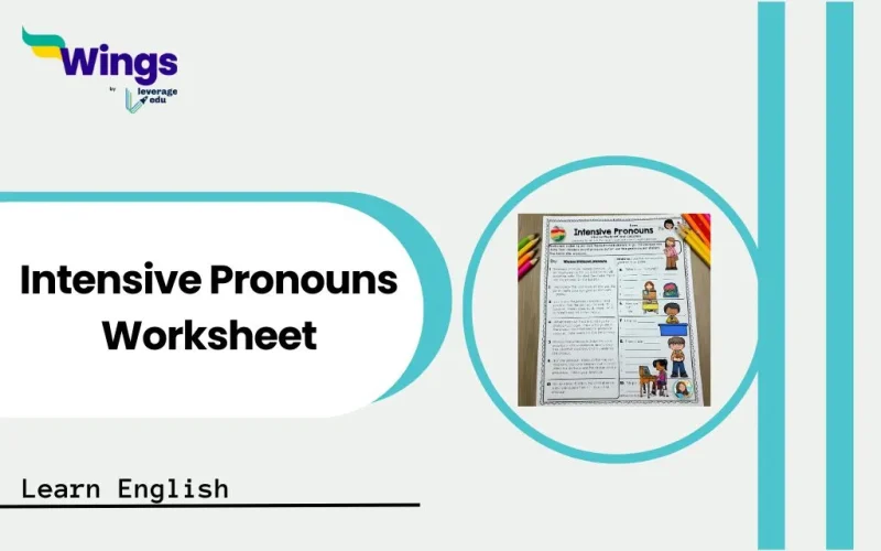 Intensive Pronouns Worksheet
