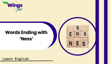Words Ending with ‘Ness’