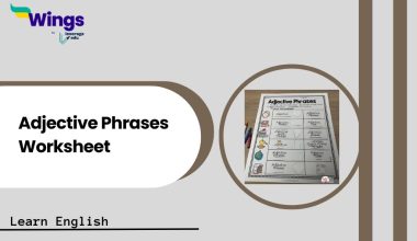 Adjective Phrases Worksheet