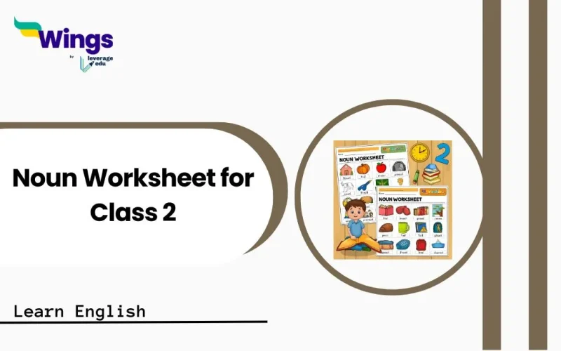 Noun Worksheet for Class 2