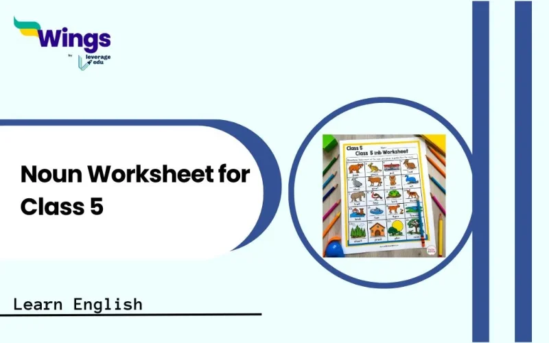 Noun Worksheet for Class 5 with answers