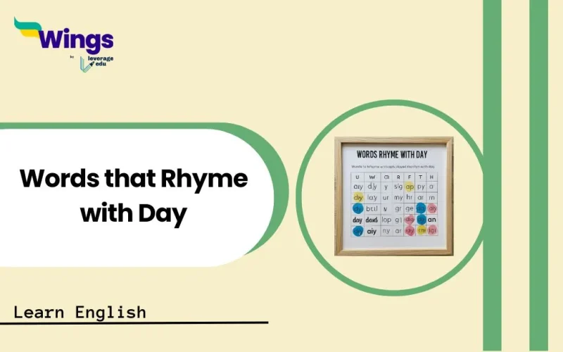 Words that rhyme with day