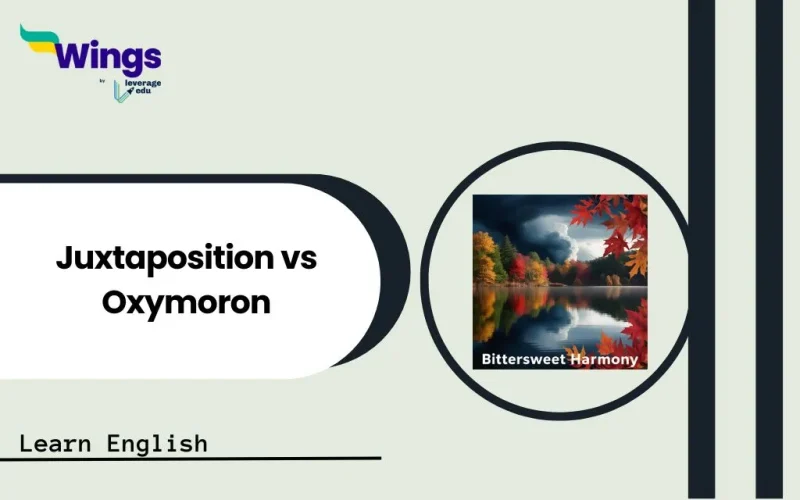 Juxtaposition vs Oxymoron