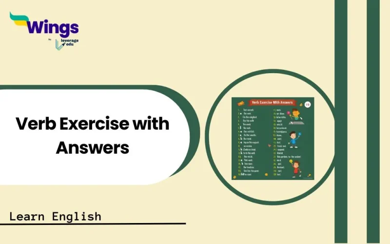 Verb exercise with answers