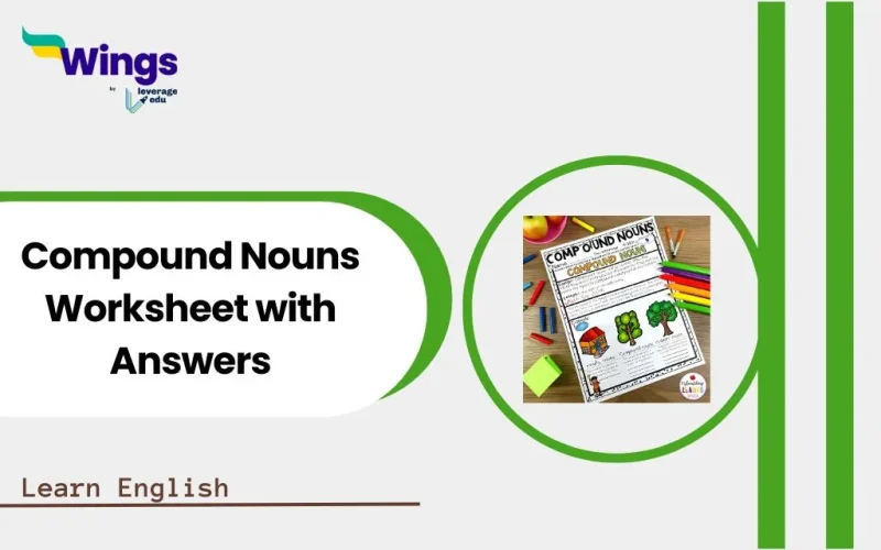 Compound Nouns Worksheet with Answers