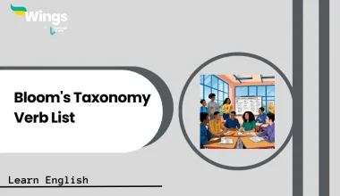 Bloom's Taxonomy Verb List