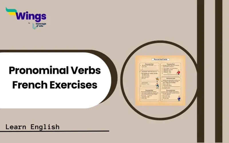 Pronominal Verbs French Exercises