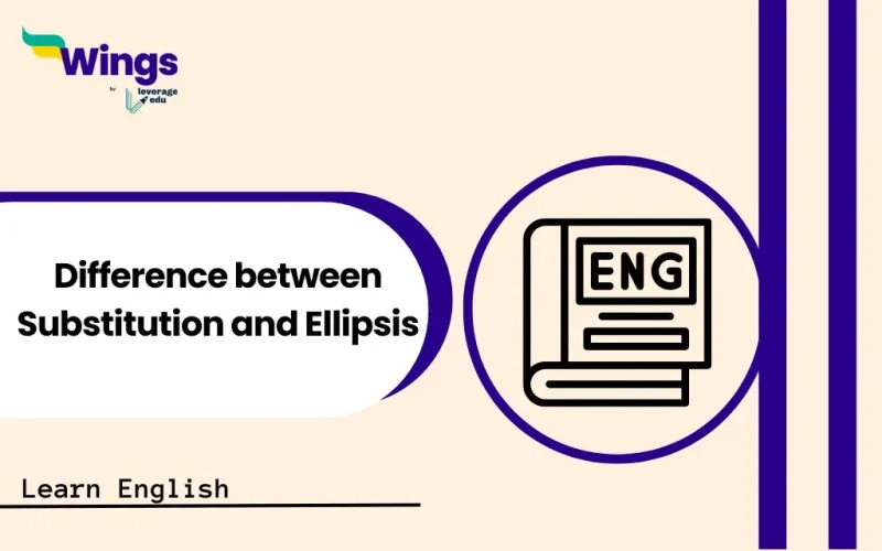 Difference between Substitution and Ellipsis