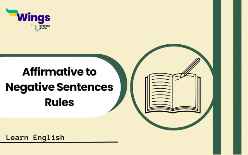 Affirmative to Negative Sentences Rules