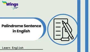 Palindrome Sentence in English
