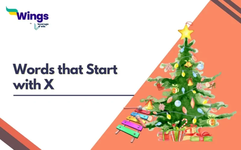 words that start with x