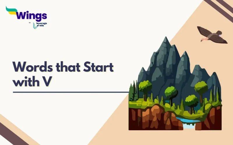 words that start with v
