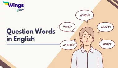 Question words in English grammar
