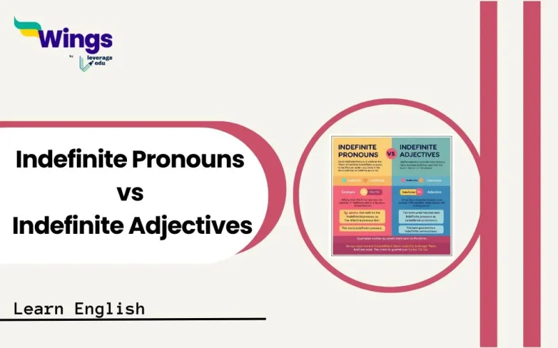 Indefinite Pronouns vs Indefinite Adjectives