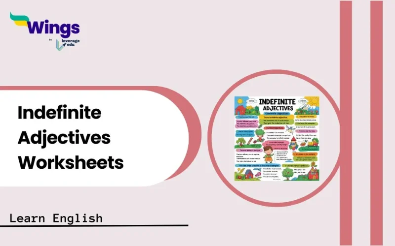 Indefinite Adjectives Worksheets